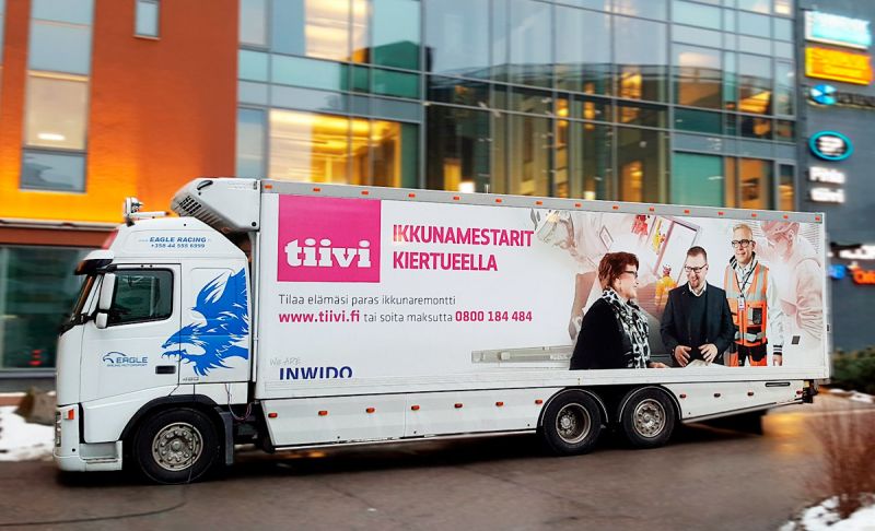 Ikkunat näyttely kiertueella – Tiivin ikkunamestarit